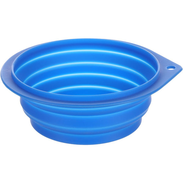 Mangeoire de voyage falda bleu 500ml