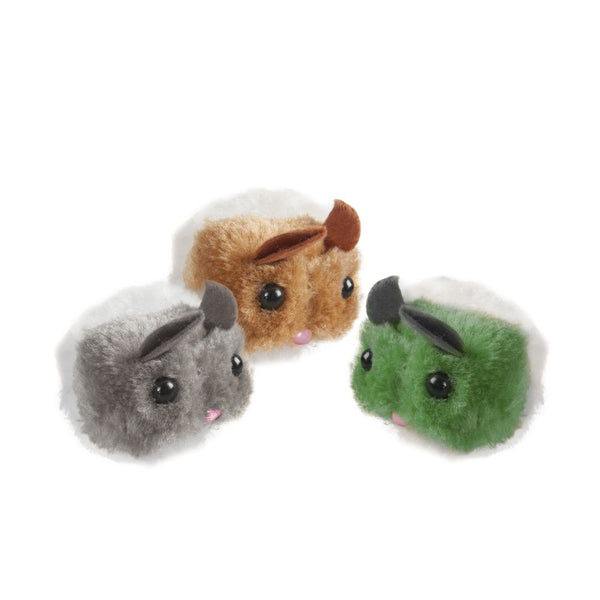 Jchat souris en peluche shakin' jerry 7cm assortiment