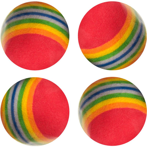 Jchat dony softball arc-en-ciel diamètre 3,5cm