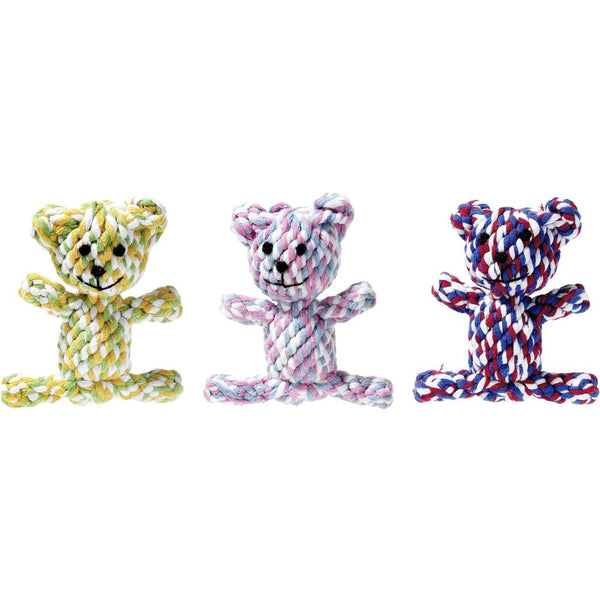Jchien coton john ours multicolore 13cm ass