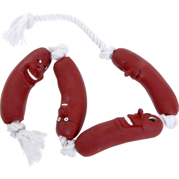 Latex saucisse sur corde 72cm