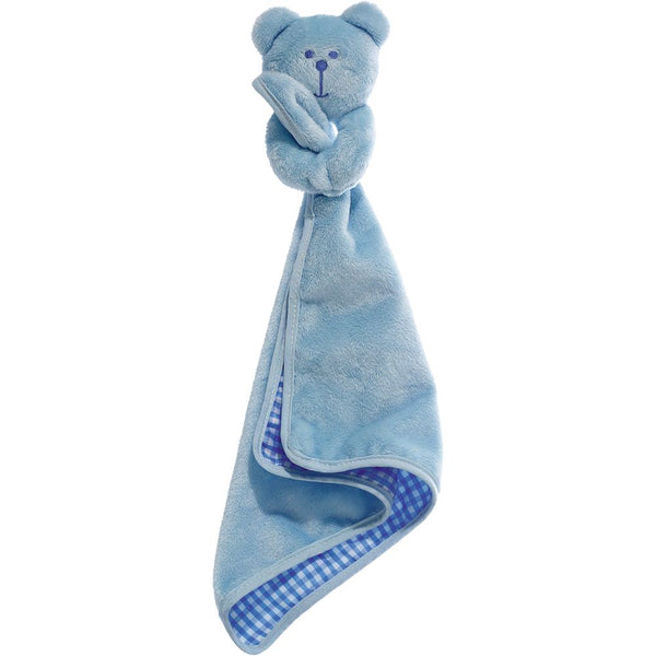 Jchien cuddle friend ours peluche bleu 29x29x35cm