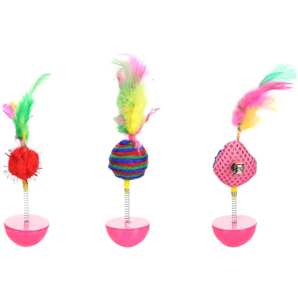 Jchat poeky jouet qui se balance multi assortiment