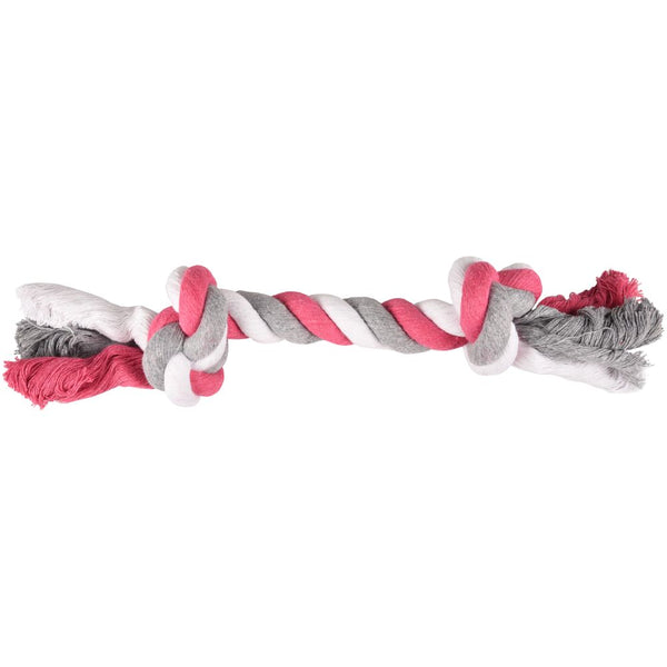 Jchien coton jim corde de jeu 2 noeuds multi l 35cm