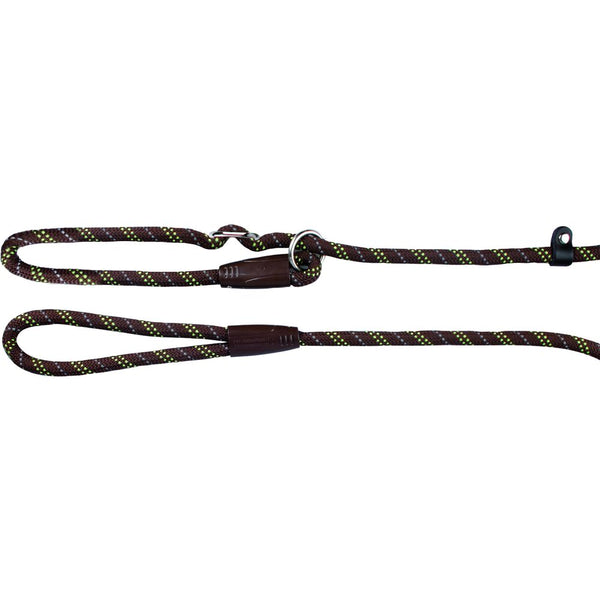 Laisse anti-traction streetlife brun 170cm 13mm