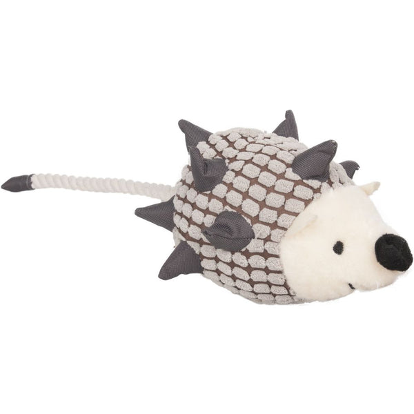 Peluche hérisson+corde45cm