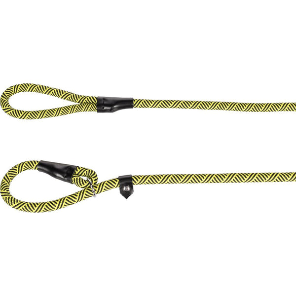 Laisse anti-traction sem jaune 165cm 12mm
