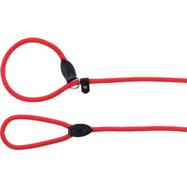 Laisse anti-traction alps rouge 165cm 12mm
