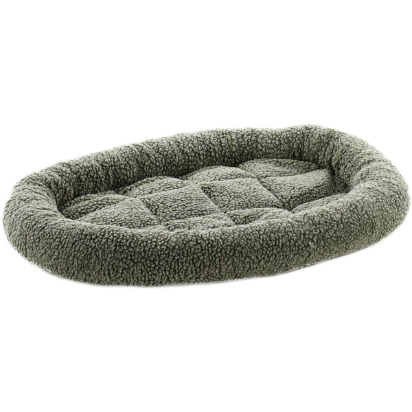 Coussin sherpa oval br 66x48x7cm