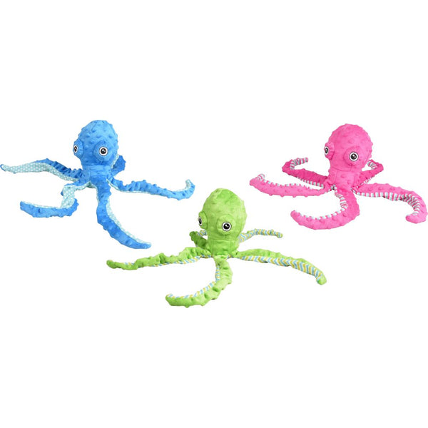 Jchien bubbly peluche octopus 43cm m assortiment