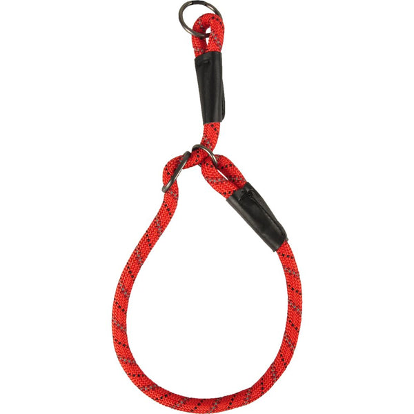 Collier anti-traction rimo rouge l 65cm 12mm