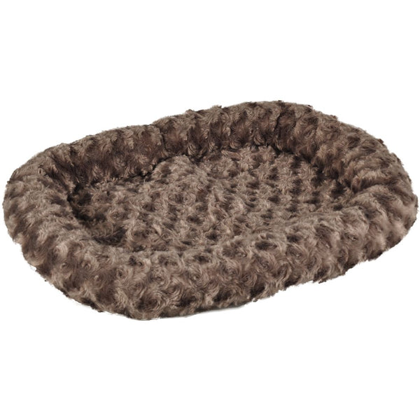 Panier cuddly plat taupe 48x37x7cm