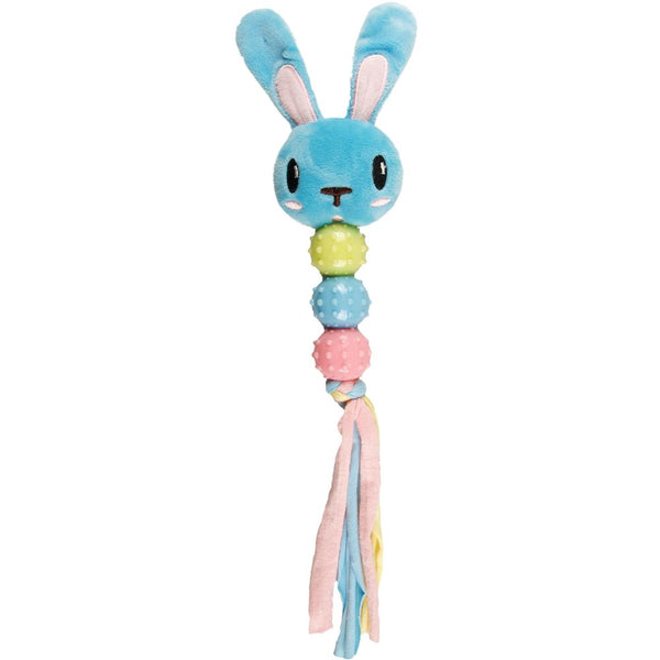 J chi petty lapin tete+3bal tpr25cm