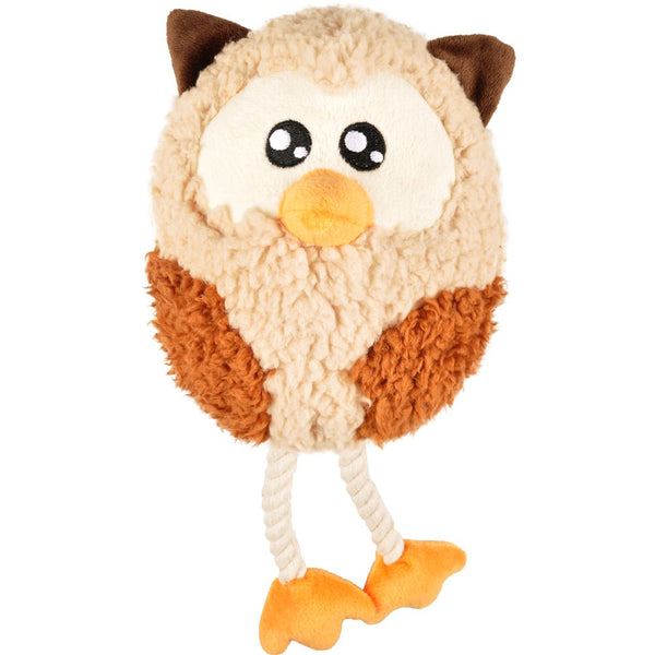 Jchien peluche fieber hibou 30cm