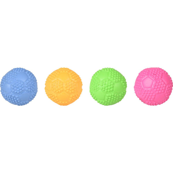 Ballon de football en caoutchouc ass 5,5cm
