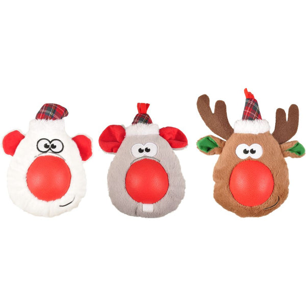 Noel jchien nez caoutchouc ass 21cm