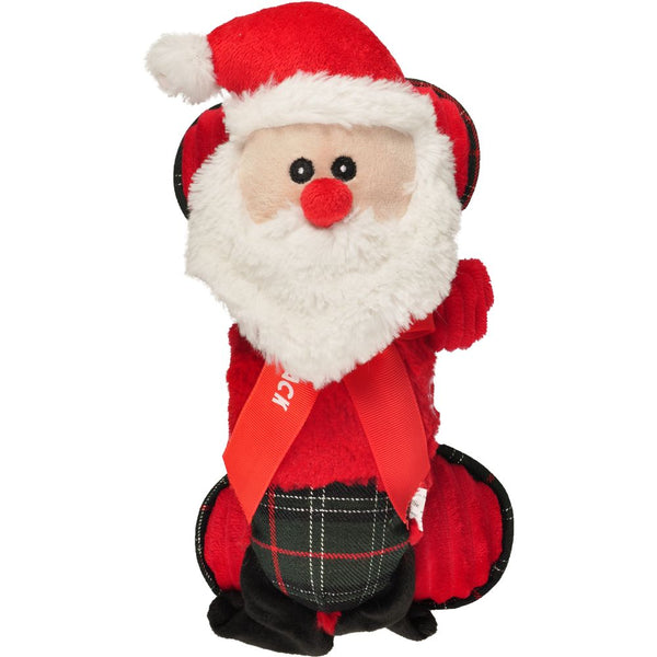 Jchien noel pere noel+os 2en1 32cm