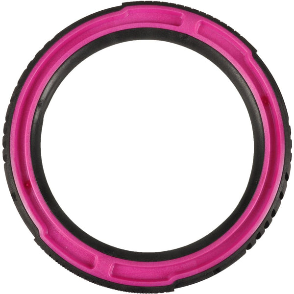 Jchien mousse livia anneau parfum framboise rose/noir 15cm