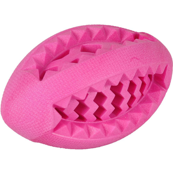 Jchien mousse dina rugby parfum framboise rose 13cm