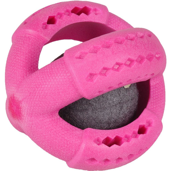 Jchien mousse dina tennis parfum framboise rose 11cm