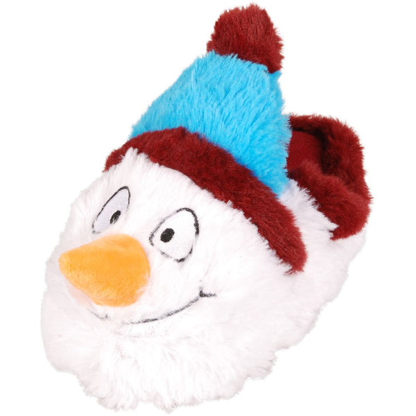 Jchien pluche chaussure avec face noel 21cm