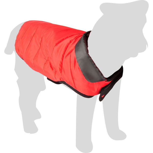 Manteau eden rouge 35cm