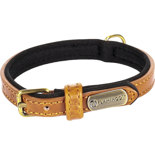 Collier lyabo cognac xs 20/25cm 10mm