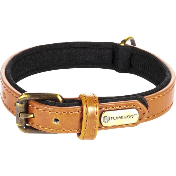 Collier lyabo cognac xs/s 24/30cm 15mm