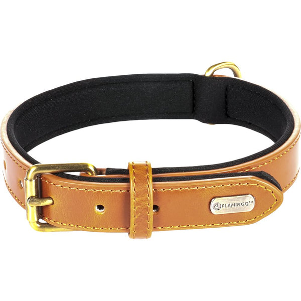 Collier lyabo cognac m/l 38/48cm 25mm