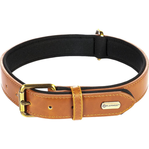 Collier lyabo cognac xl 47/57cm 30mm