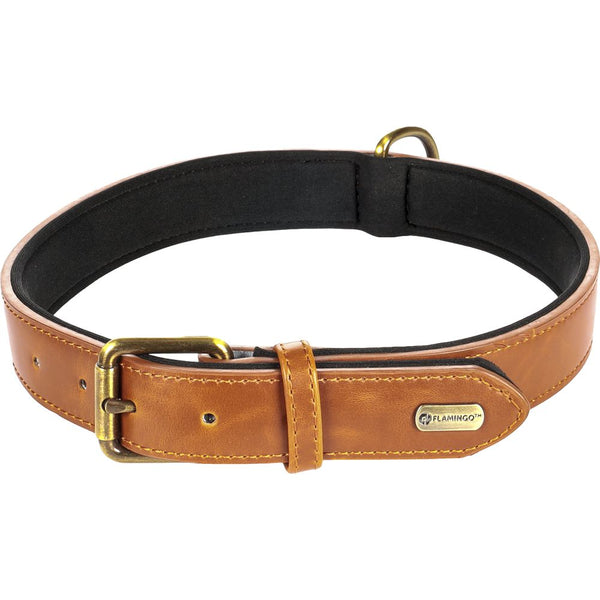 Collier lyabo cognac xxl 52/62cm 30mm