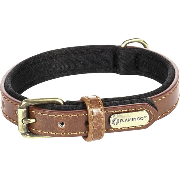 Collier lyabo brun xs/s 24/30cm 10mm