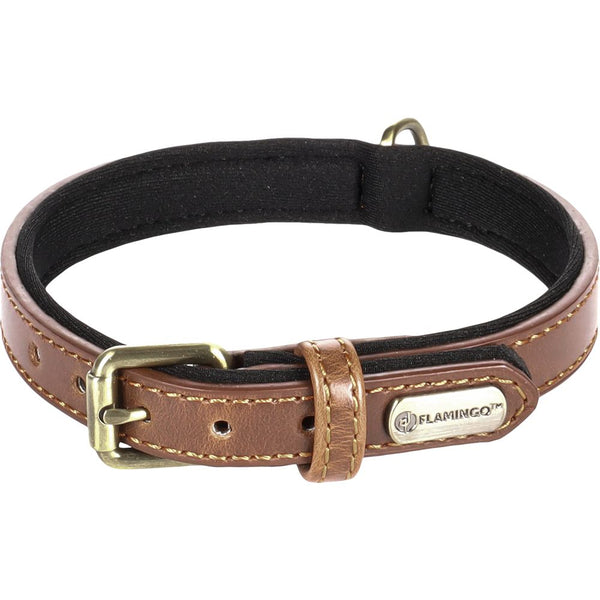 Collier lyabo brun s 29/35cm 15mm