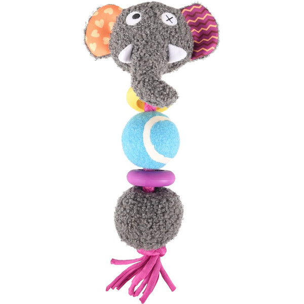 Jchien cheery éléphant+balle de tennis 28cm