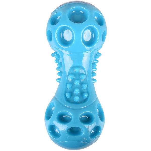 Jchien tpr wido squeak haltère bleu 14cm