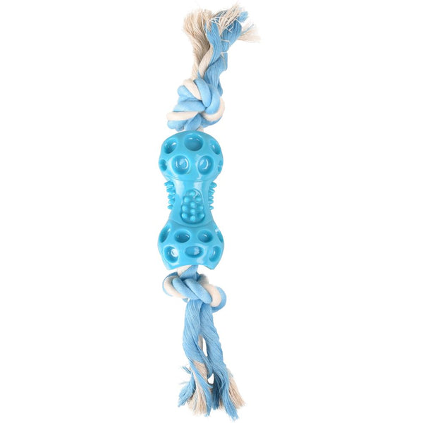 Jchien tpr lindo haltère + corde bleu 34cm
