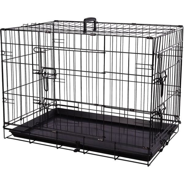 Cage pour chien mezo noir m 47x77x55cm