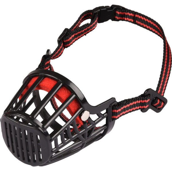 Muselière silas noir xs nuque 26-37cm / nez 4x4,5cm