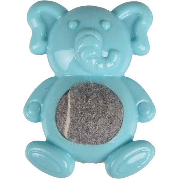 Jchien loekie chiot éléphant tpr bleu 7,2cm