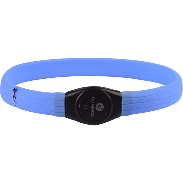 Collier led ilona bleu 35-64cm 7mm