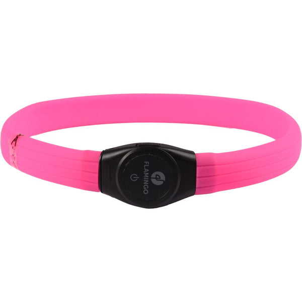 Collier led ilona rose 35-64cm 7mm
