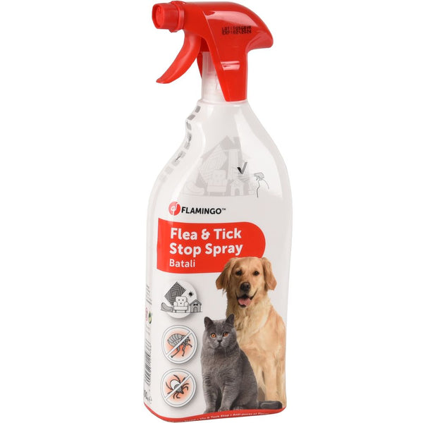 Antiparasitaire batali puce & tique stop spray panier & tapis 800ml
