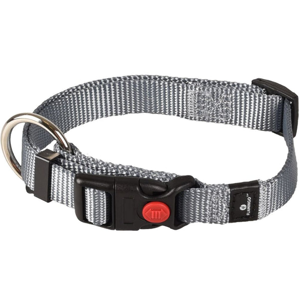 Collier ziggi gris s 30-45cm15mm