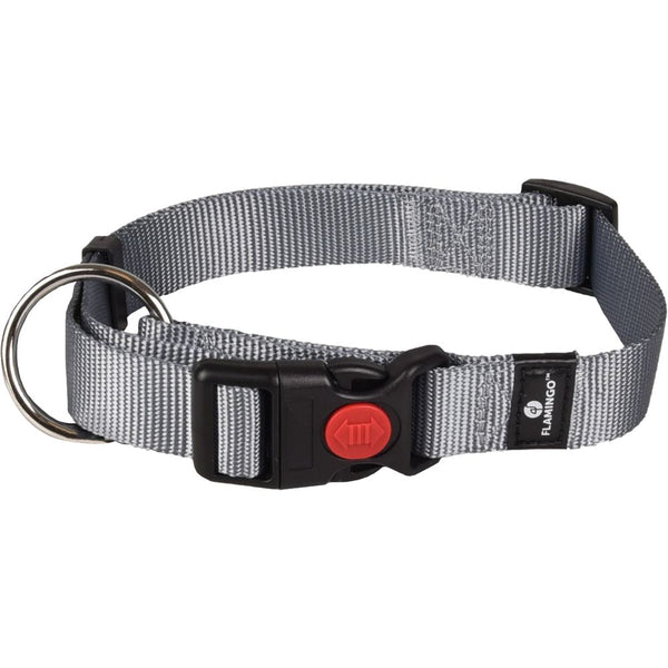 Collier ziggi gris l 45-65cm25mm