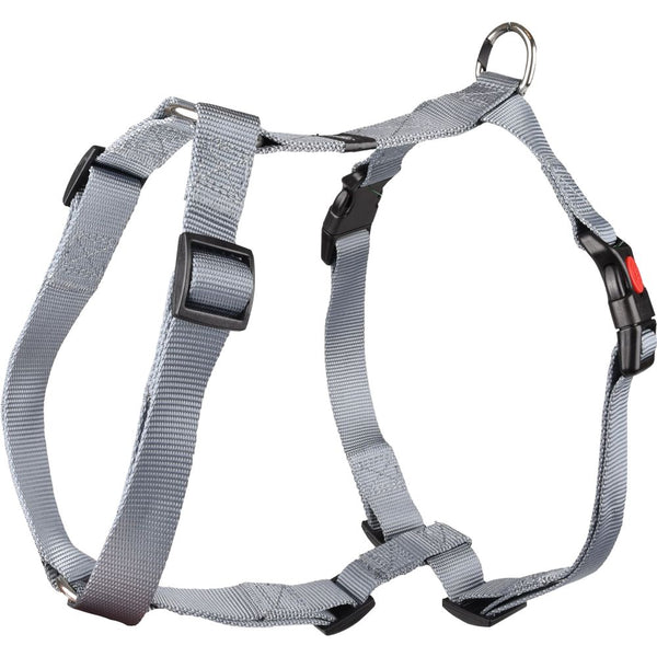 Harnais h ziggi gris l 60-85cm 25mm