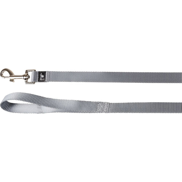 Laisse ziggi gris 130cm 20mm