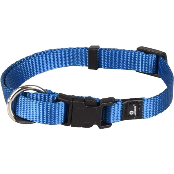 Collier ziggi bleu xs 20-35cm10mm