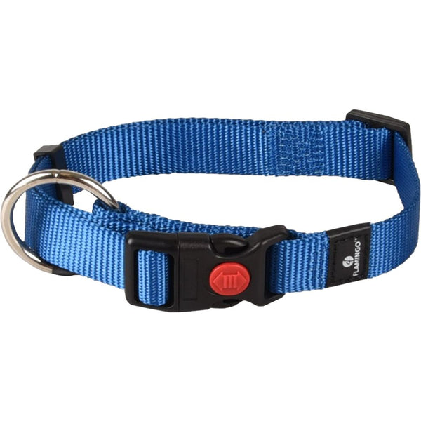 Collier ziggi bleu m 40-55cm20mm