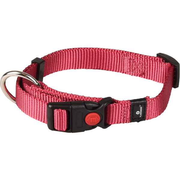 Collier ziggi rouge cérise s 30-45cm15mm