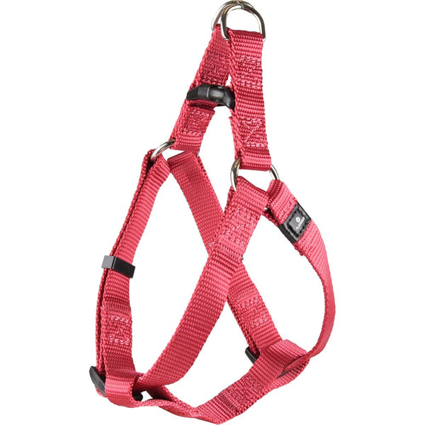 Harnais step&go ziggi rouge cérise s 25-45cm 15mm